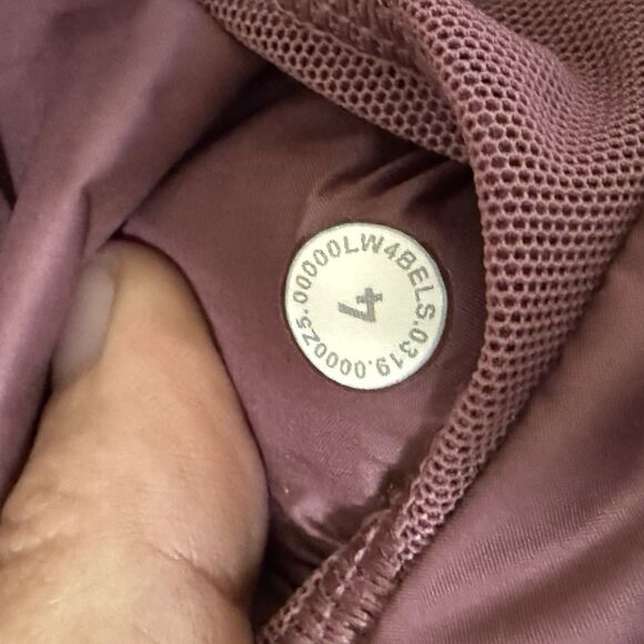 Lululemon Pack It Down Vest Rose Dusty Pink Women Size 4 Puffer Full Zip Pockets - Picture 5 of 11